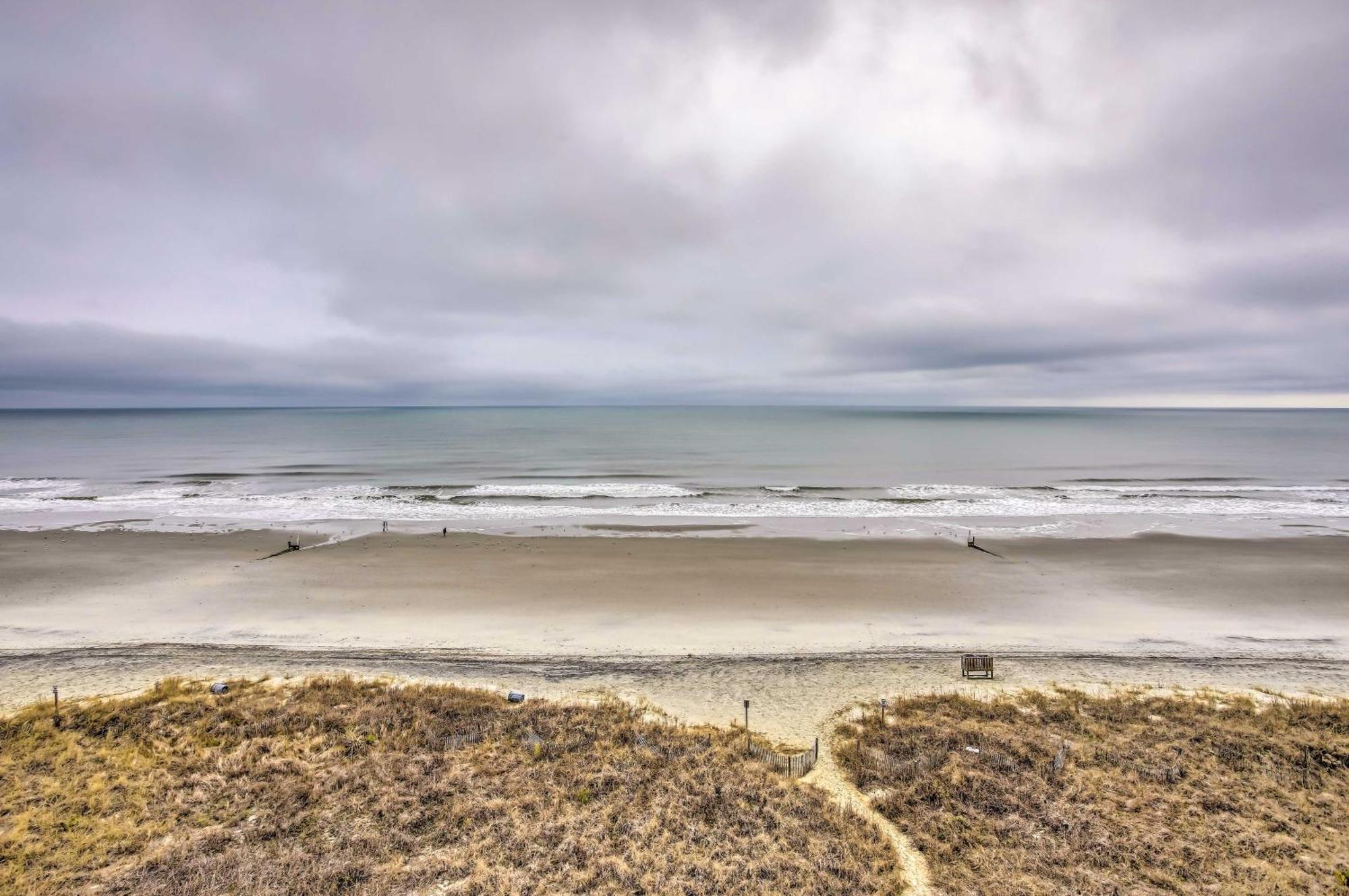 Oceanfront North Myrtle Beach Condo With Indoor Pool ภายนอก รูปภาพ