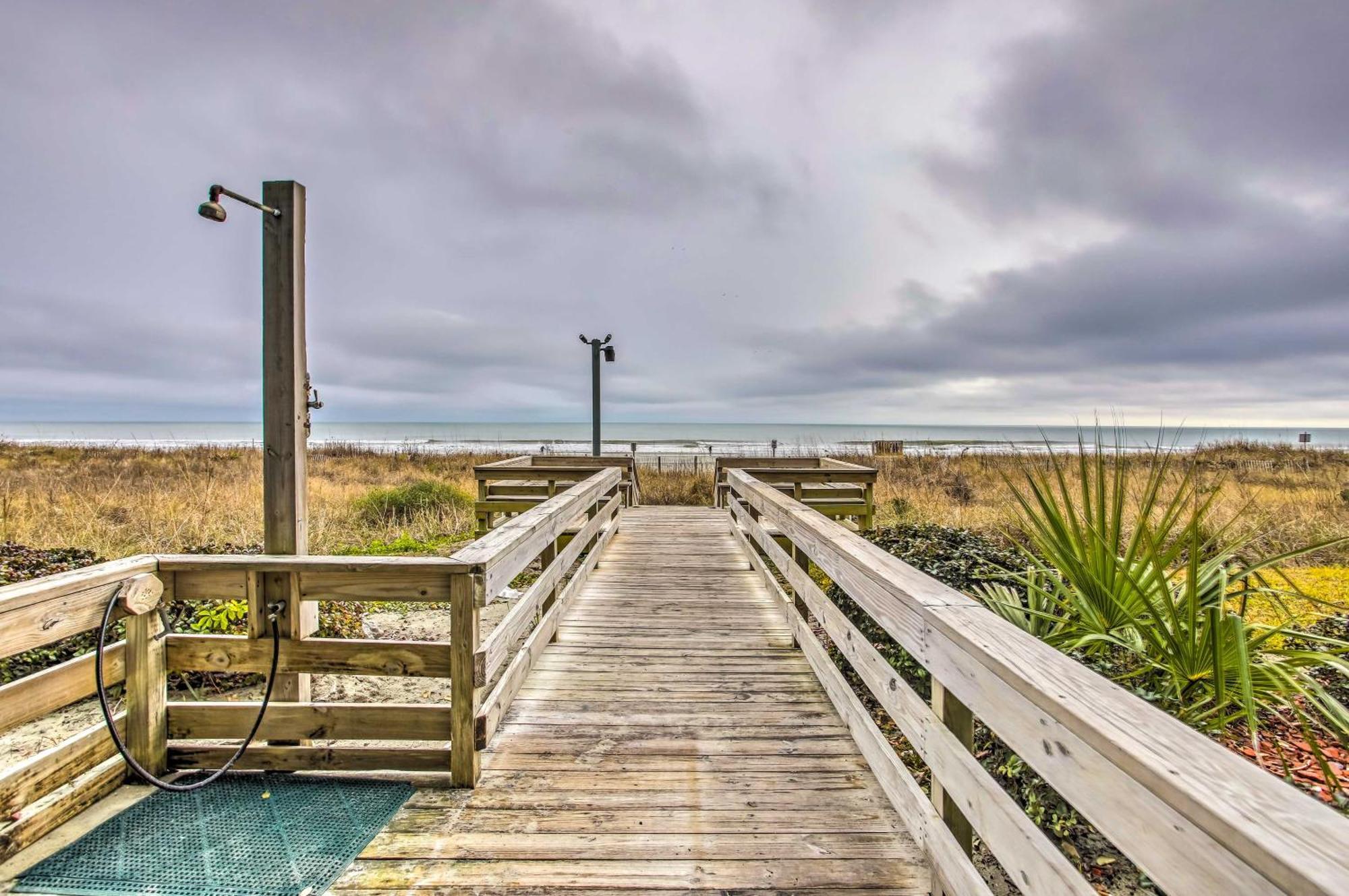Oceanfront North Myrtle Beach Condo With Indoor Pool ภายนอก รูปภาพ