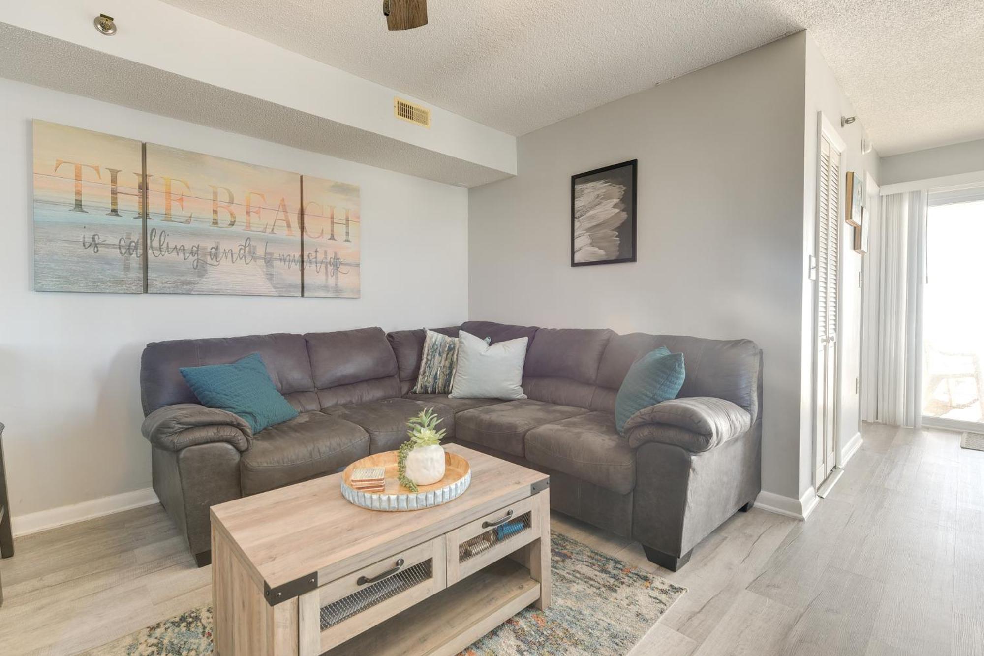 Oceanfront North Myrtle Beach Condo With Indoor Pool ภายนอก รูปภาพ