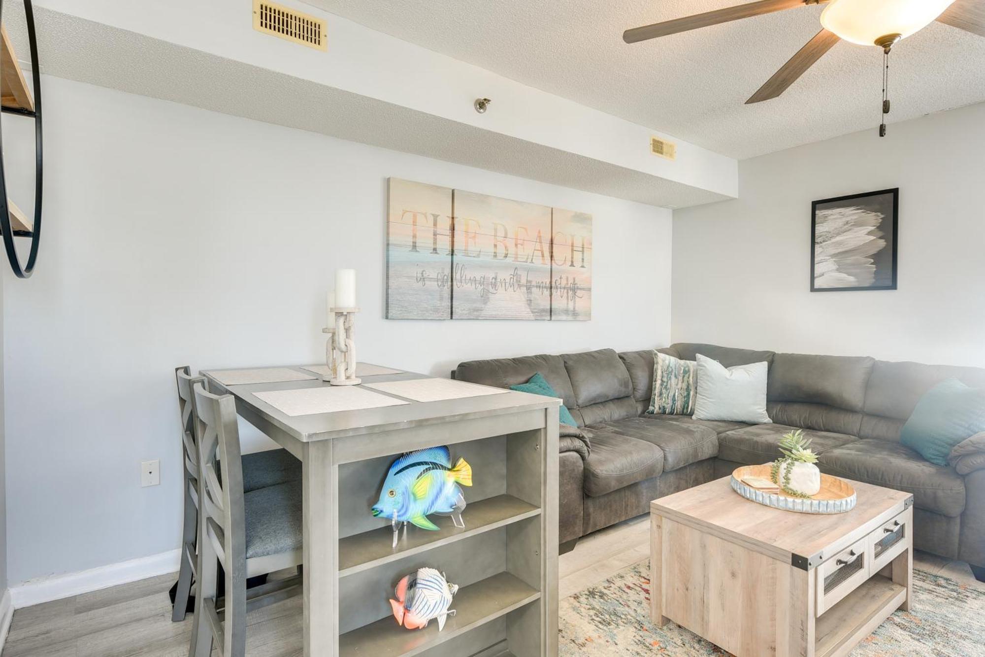Oceanfront North Myrtle Beach Condo With Indoor Pool ภายนอก รูปภาพ