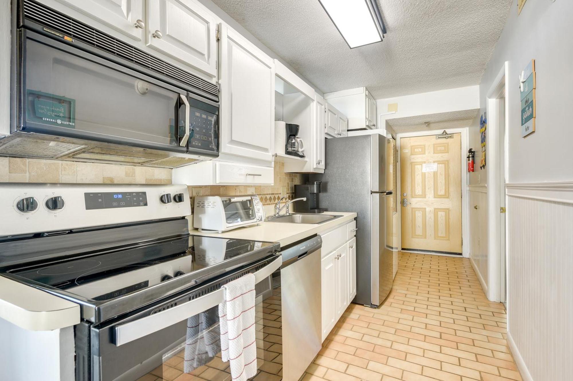 Oceanfront North Myrtle Beach Condo With Indoor Pool ภายนอก รูปภาพ
