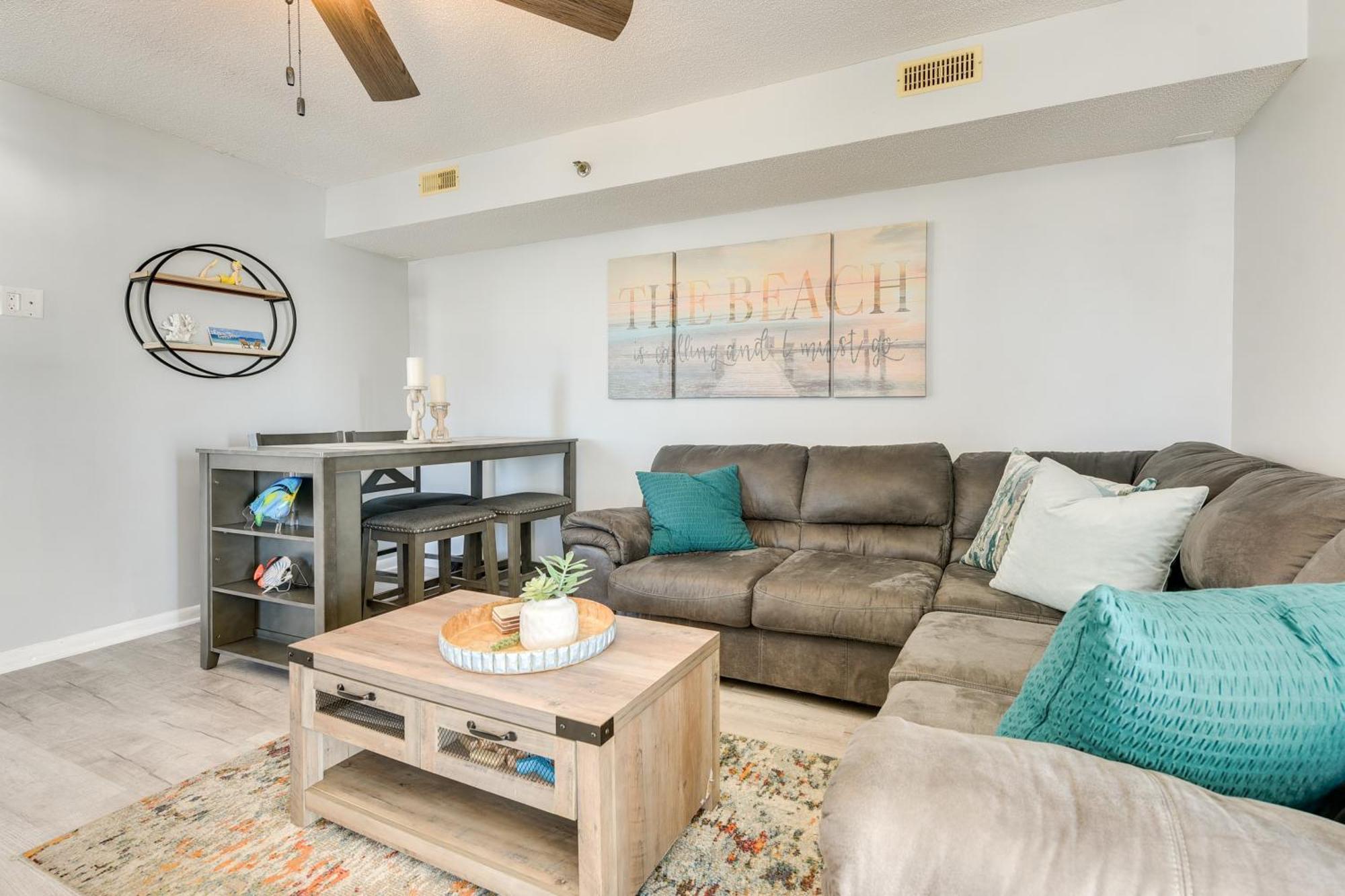 Oceanfront North Myrtle Beach Condo With Indoor Pool ภายนอก รูปภาพ