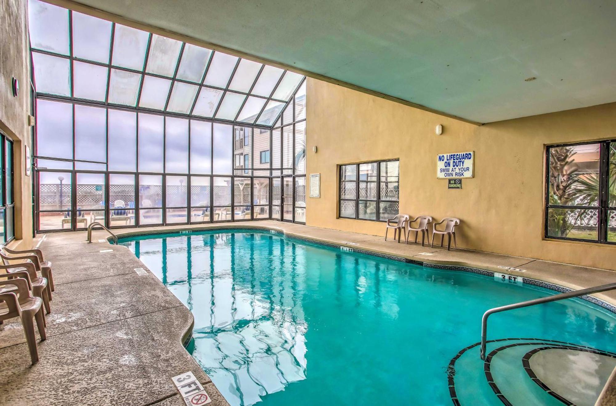 Oceanfront North Myrtle Beach Condo With Indoor Pool ภายนอก รูปภาพ