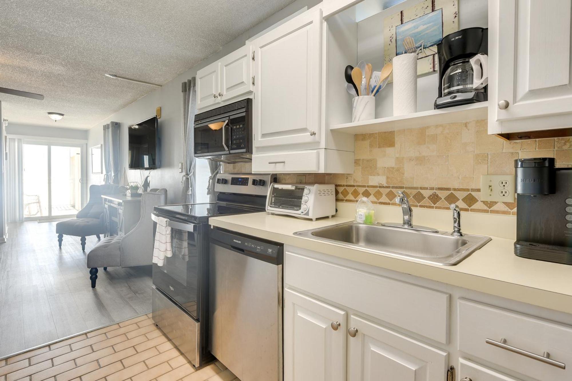 Oceanfront North Myrtle Beach Condo With Indoor Pool ภายนอก รูปภาพ